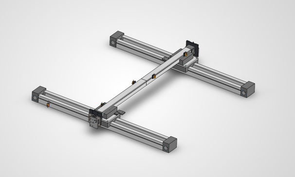 XY双轴两侧滑轨