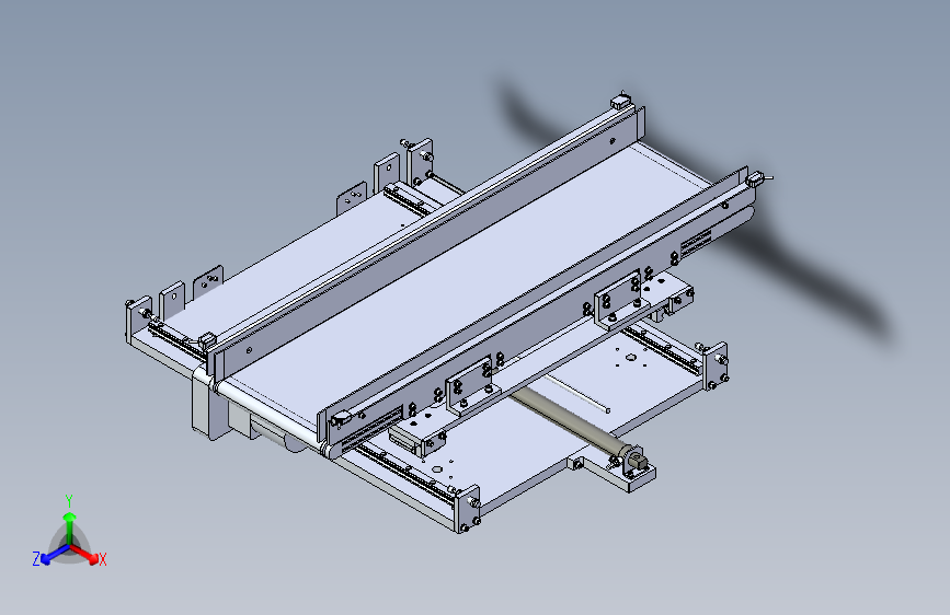 输送机筛选装置