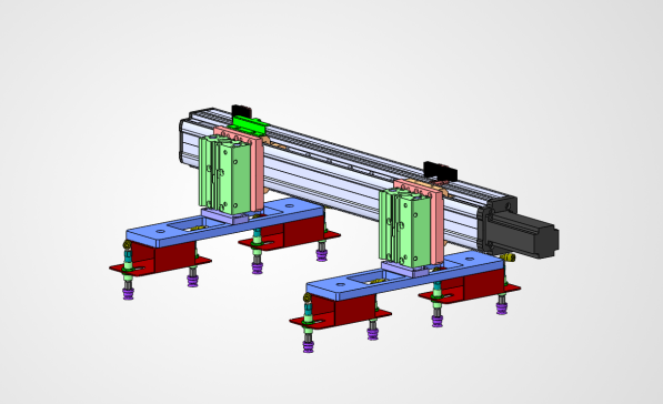 移动吸盘模组机构