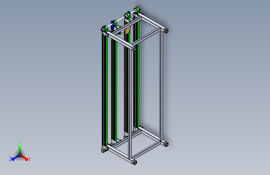 4条同步带输送线