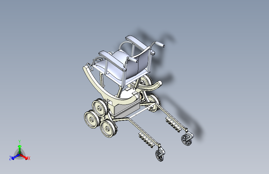 残疾人康复智能助行器