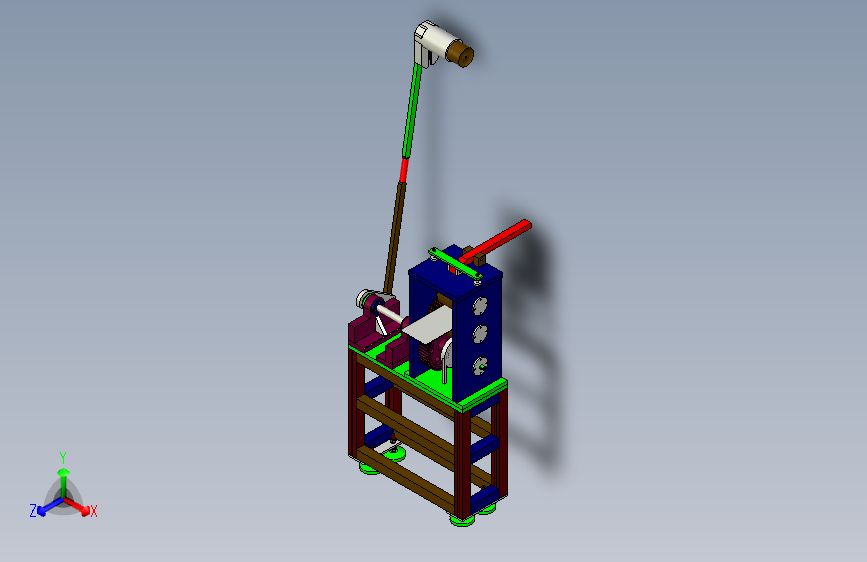 冲床自动送料机构