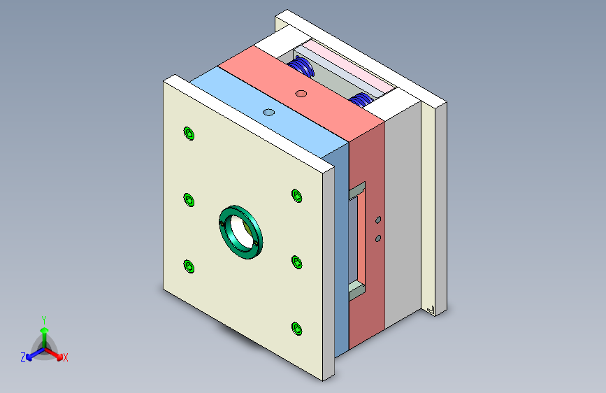 变频器外壳注塑模具设计-673269--330
