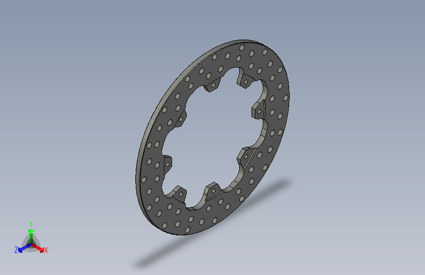 配套制动的轿车模型