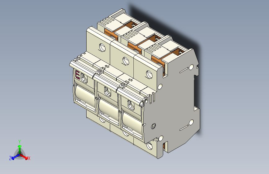 A0005363-ETI D02 熔断器座  3相Neozed熔断器开关