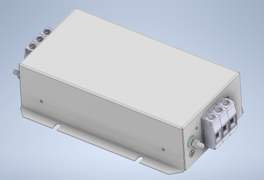 A0005365-舒勒特 FMAC 0953 EMI 滤波器  三相电源线滤波器 CAD (STEP)
