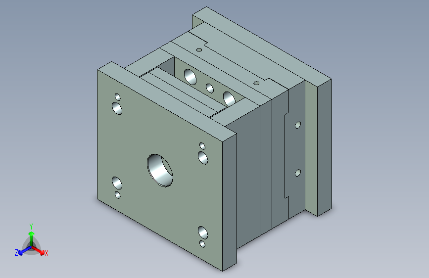 A0005368-3针插头模具