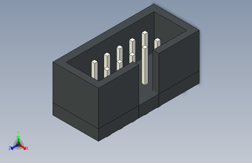 A0005402-10针公头IDC连接器