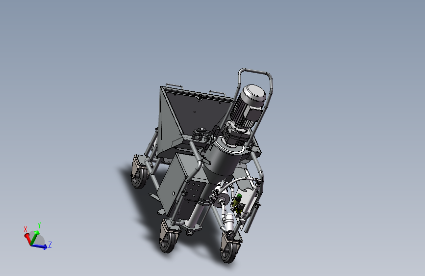 用于墙面砂浆喷涂的喷浆机-1107168--300