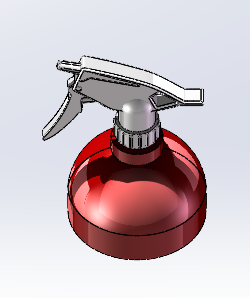 造型0喷雾器模型