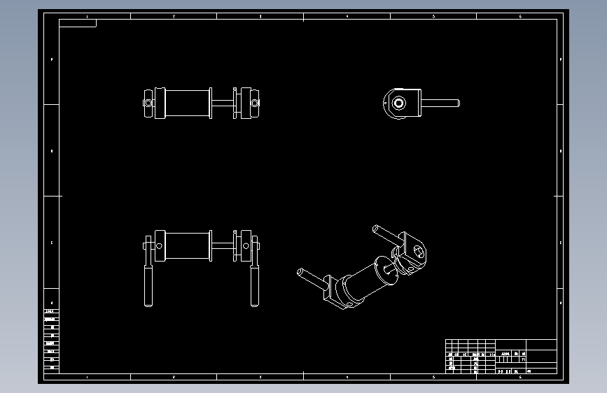 8字无碳小车二维图