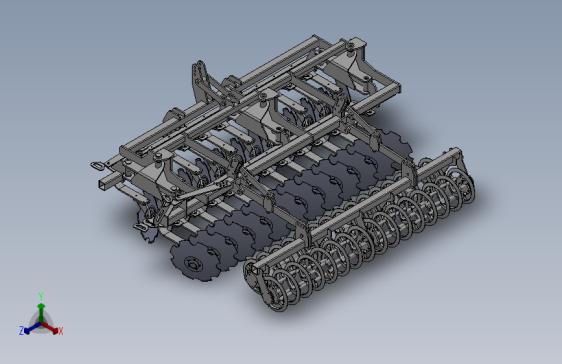 缺口圆盘型圆盘耙 457377==wb20