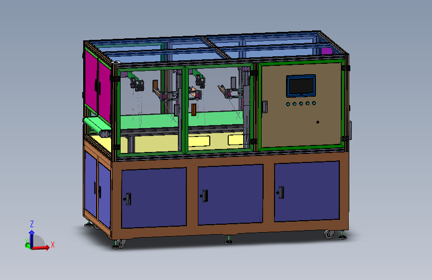 FPC柔性软板AOI皮带输送检测机