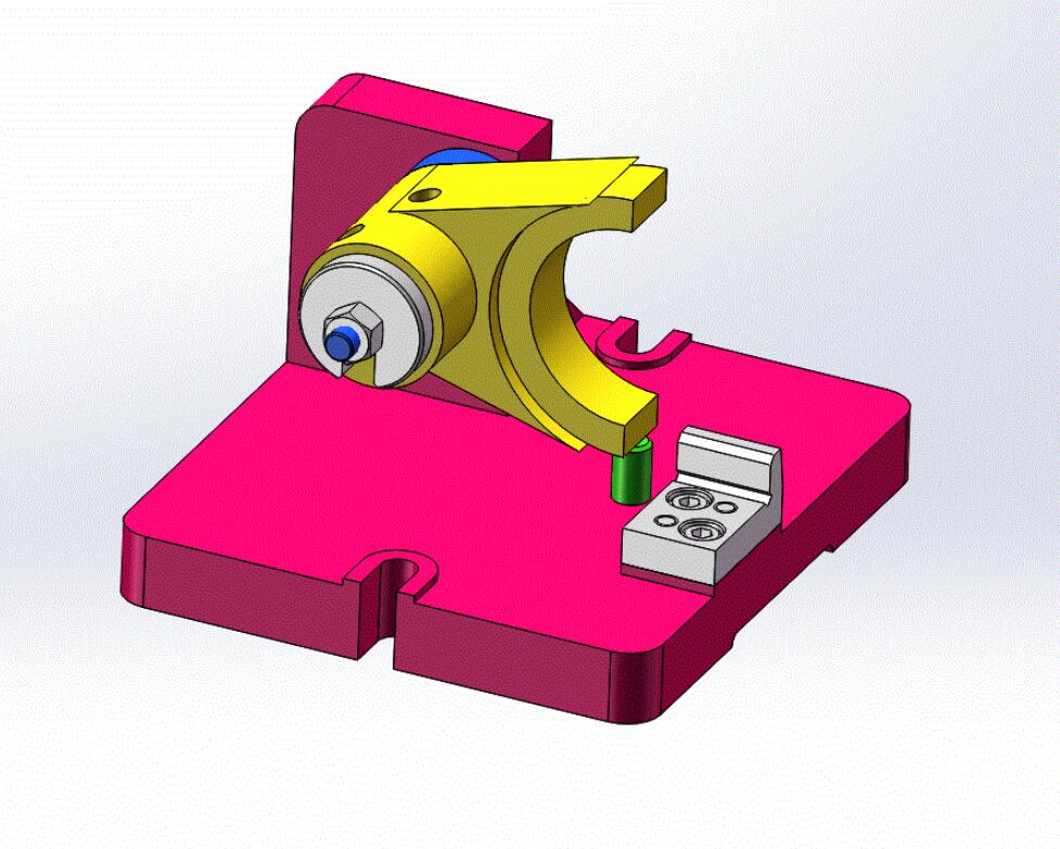 CA6140机床拨叉（831007）工艺及铣20mm（φ55孔）上下面夹具设计【含三维sw】