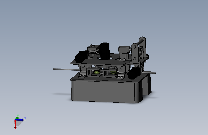 超高压巡线除冰机器人机械设计-- SW+CAD+说明