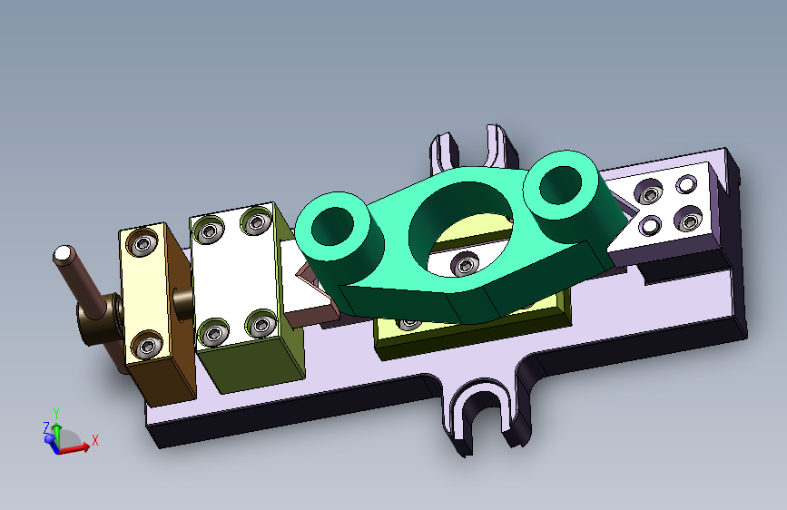 CA6140机床拨叉（831007）工艺及铣上端面夹具设计【三维SolidWorks】