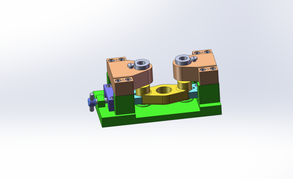 CA6140机床拨叉（831007）工艺及钻铰2-Φ22孔夹具设计【含三维SW】