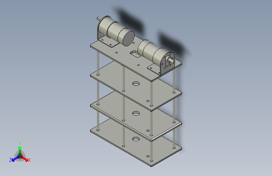 质量平衡机器人