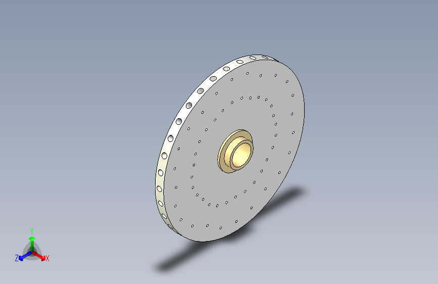 Brembo打孔刹车盘