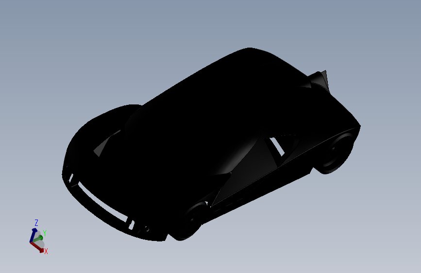 Ford GT90汽车模型