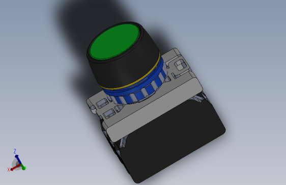按钮开关 - 绿色启动