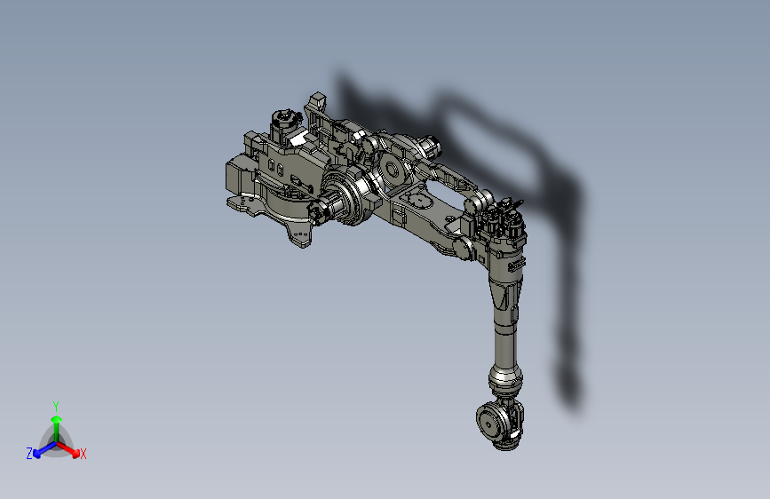 安川机器人GP300R_3D模型