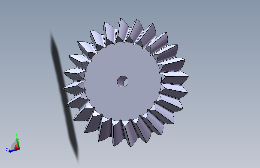 Z6圆锥齿轮24×3.25