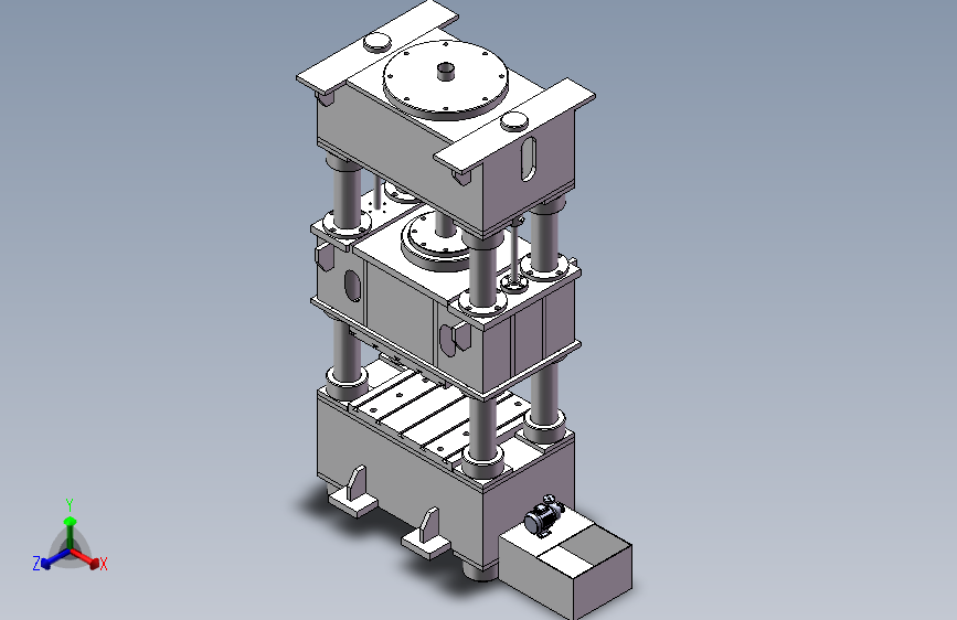 1000T四柱水压机=854244=500