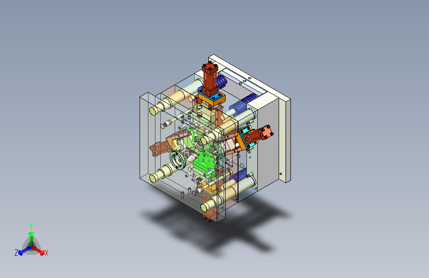 岔口三通管架注射模具设计 1306712 300