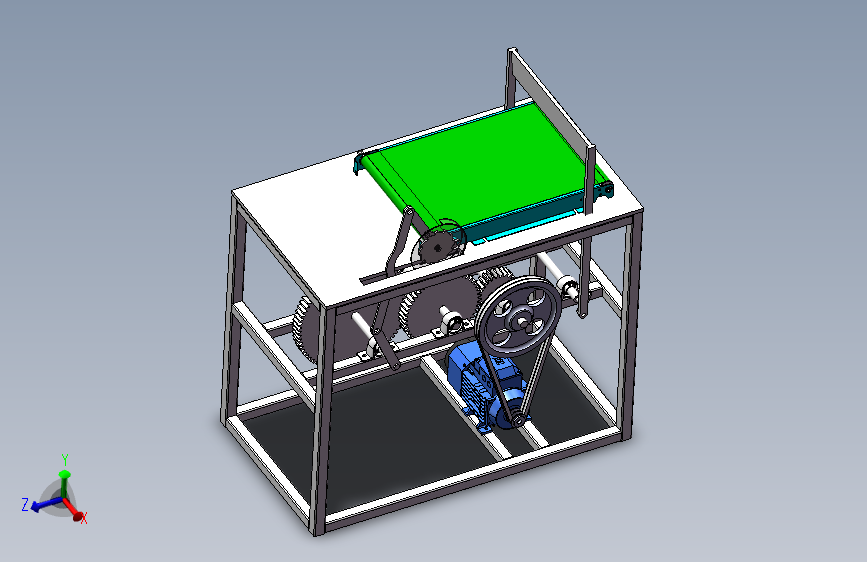 糕点切片机设计及仿真含sw三维模型+说明书
