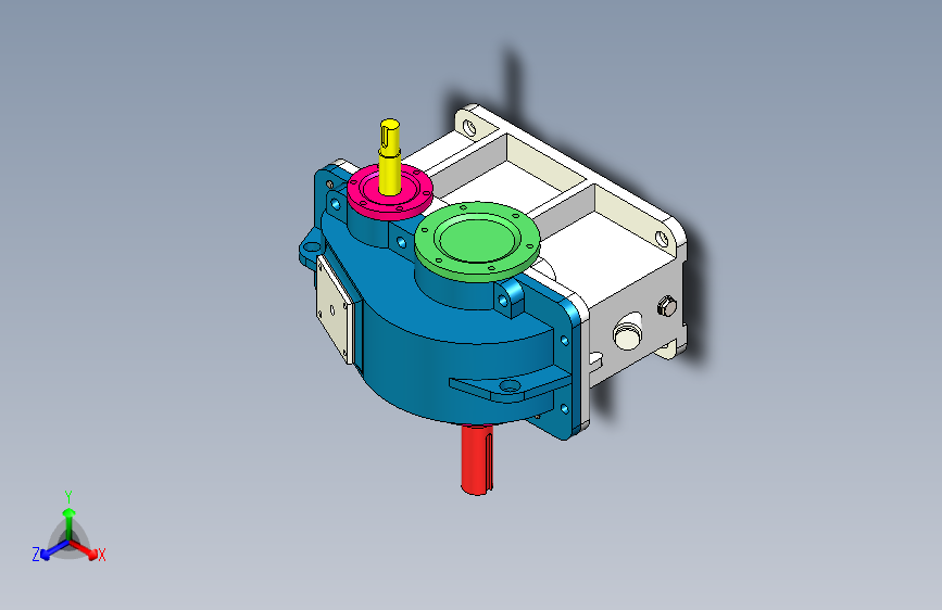 单级圆柱齿轮减速器