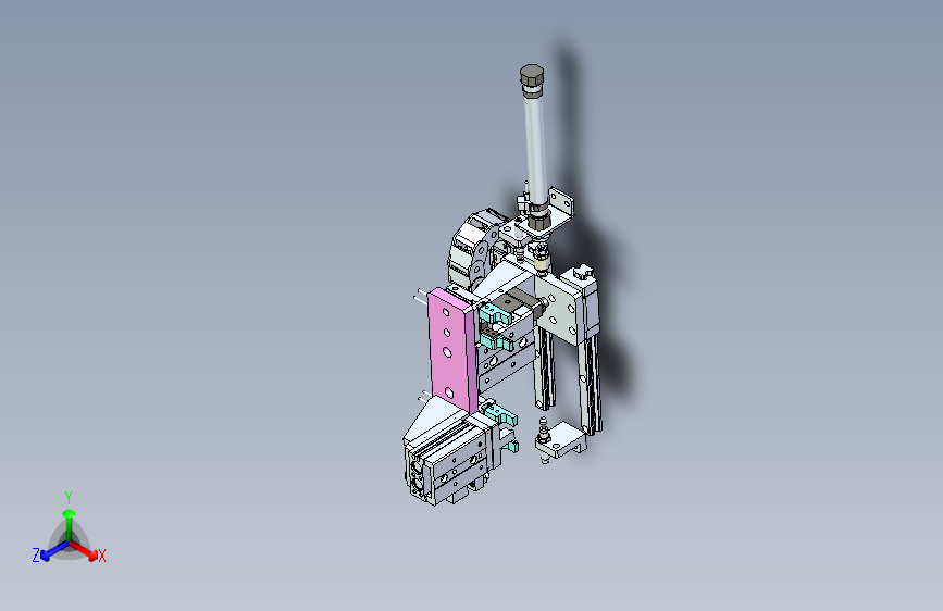 等距搬运压紧机构