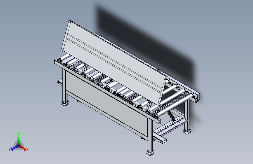电动滚筒翻面机构