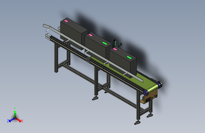 电脑主机外壳自动加工生产线设计