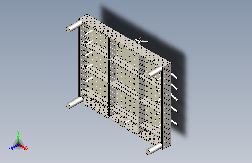 电梯轿底柔性焊接夹具