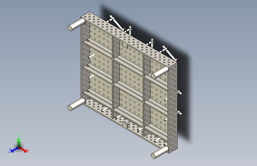 电梯轿顶柔性焊接夹具