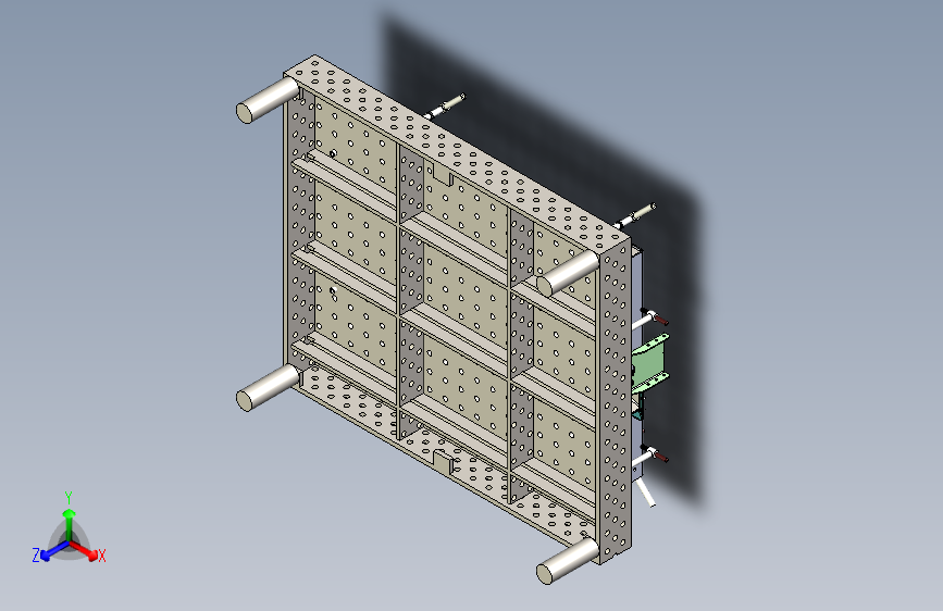 电梯下梁框架柔性焊接台