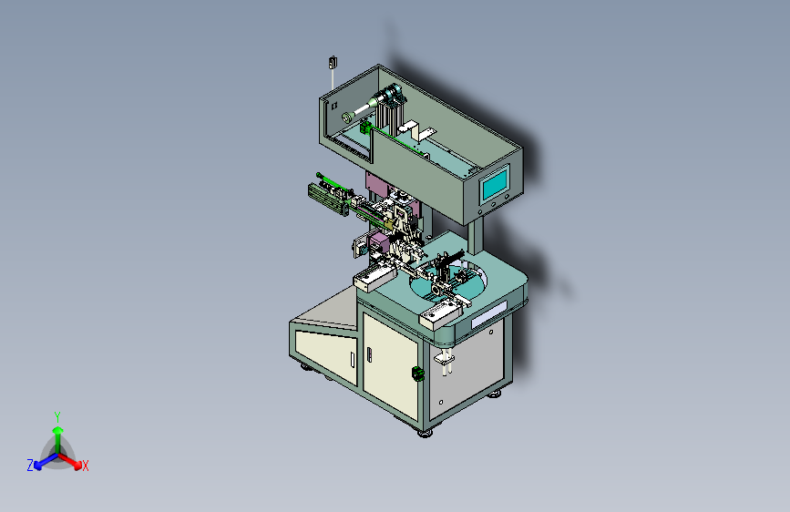 电源线卷线扎线机