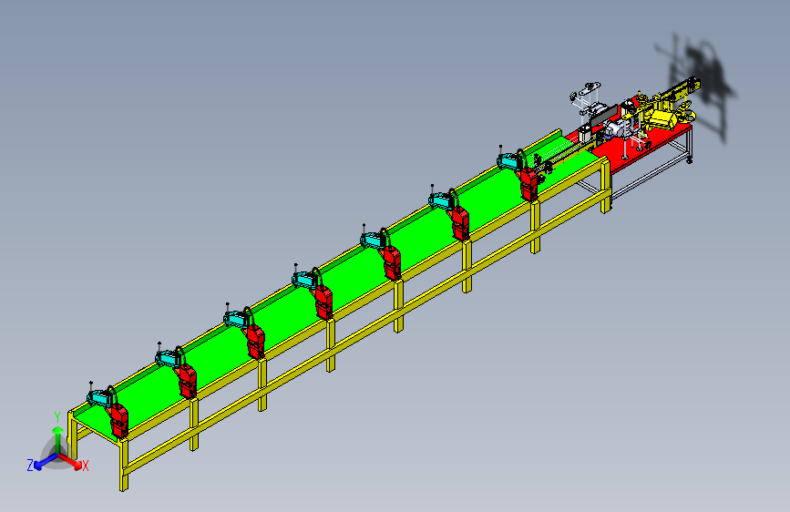多芯线材加工生产设备设计