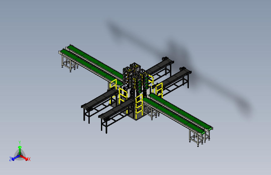 纺织生产绕线生产线设计