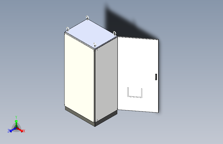 630A竖装plc软启动控制柜