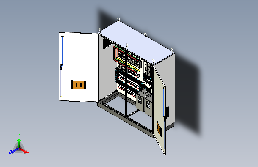 630A正装630A竖装plc控制柜