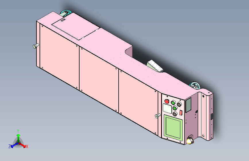 AGV全向动力小车设计