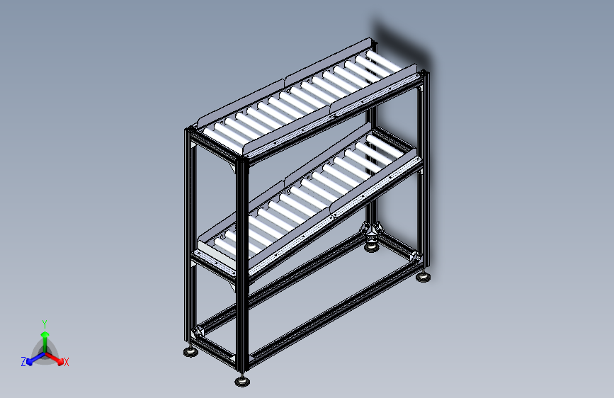 AHC-3物料架（opl-ST080新增物料托板）
