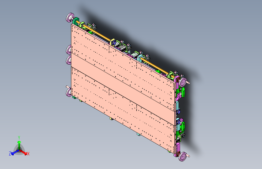 步梯柔性兼容夹具设计