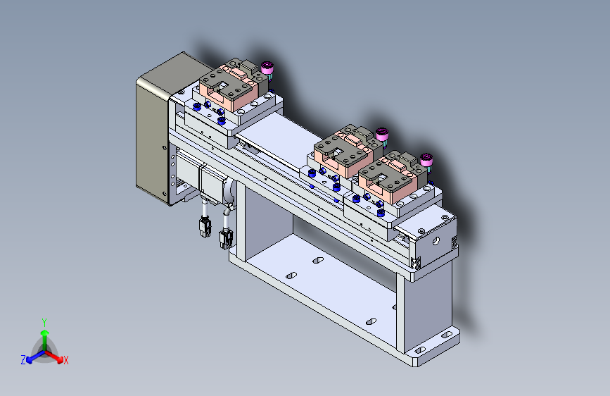 插针伺服错位机构
