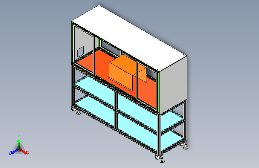 冲压机模型设计