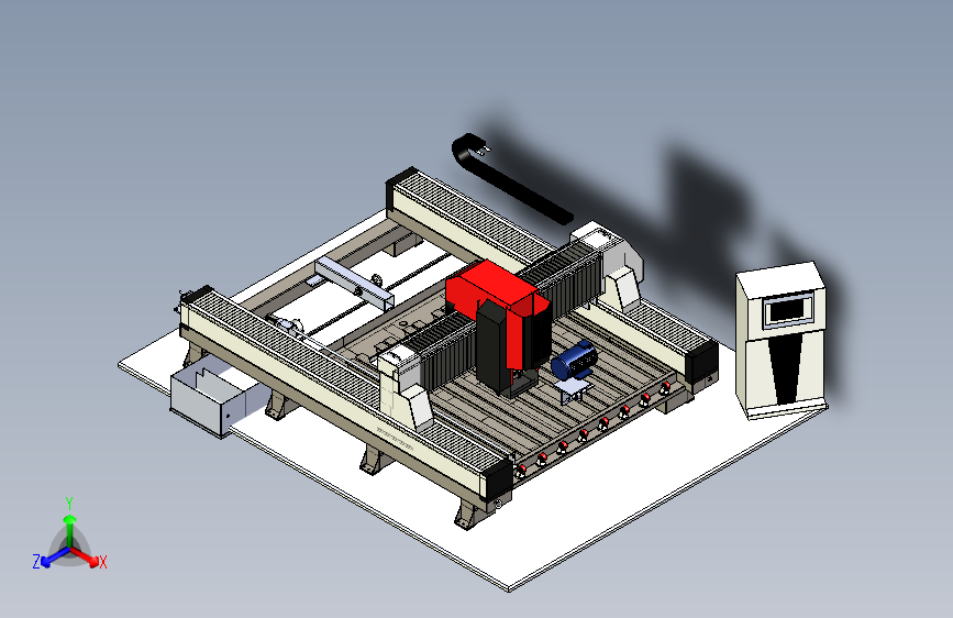 ZD44E数控机床  step