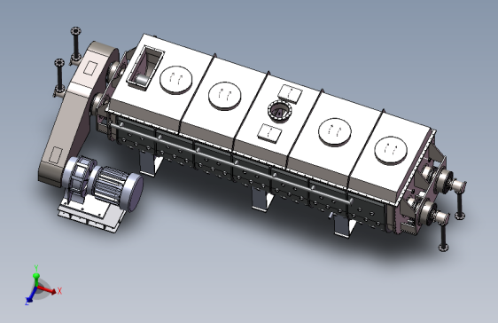 JG60桨叶干燥机总图设计 137016