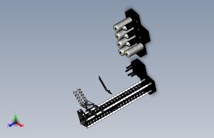 SpaceX火箭轨道发射塔 1383672